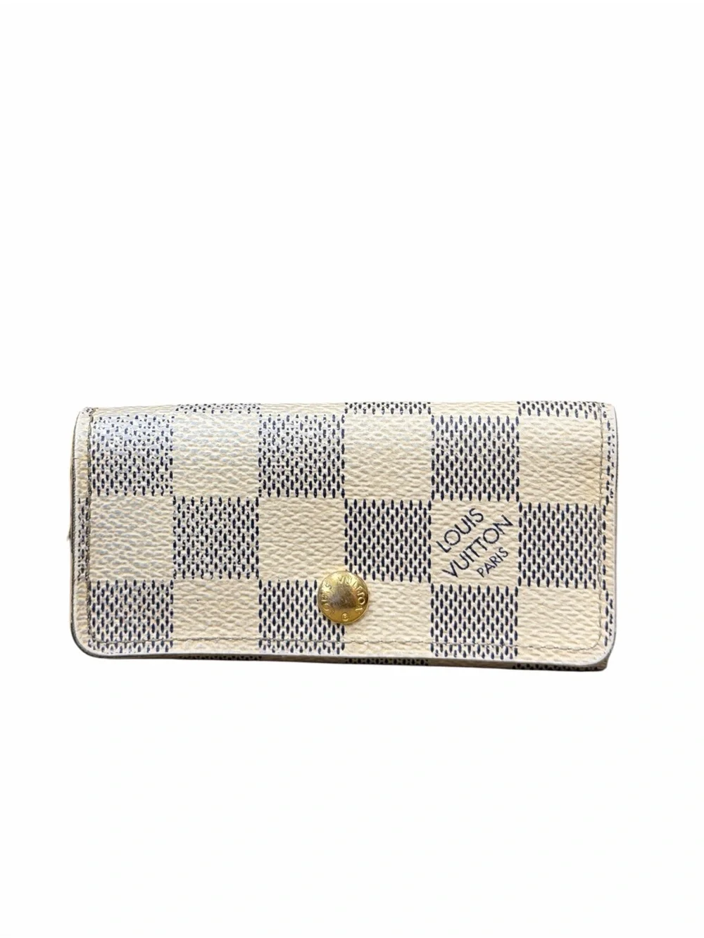Louis Vuitton Damier Azur Multicles 4 Key Holder Made in France